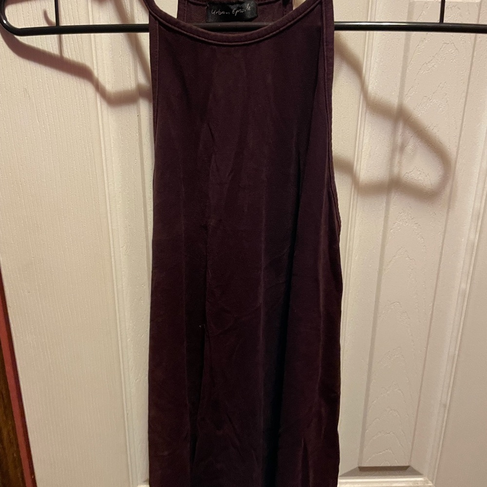 Urban Episode Dark Purple Tank Top